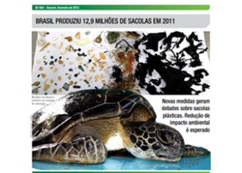 Eco Notícias_fev2012 – Brasil produziu 12,9 milhões de sacolas em 2011