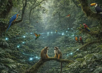 Animais da Amazônia criam rede de alerta que funciona como uma “internet do medo”